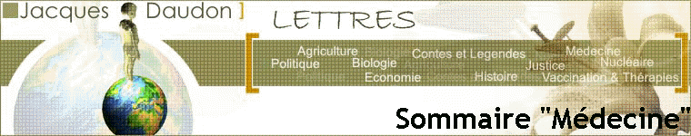 Sommaire "Médecine"